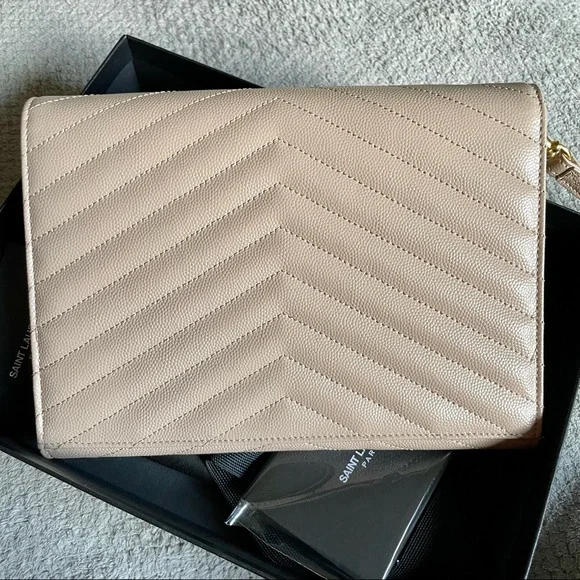 YSL Monogram Clutch - Picture 3 of 8